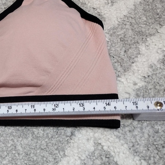 Avia Women's XL Beige Seamless Low Support Breathable Cami Sports Bra -Good Cond - Picture 3 of 5